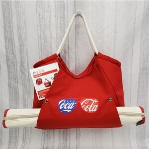 Coca Cola Promo CarryAll Shoulderbag and Beach Mat